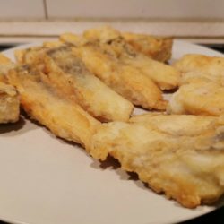 Keptas starkis grietinėlės padaže